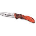 Buck  Bantam  BBW Blaze Orange Camouflage Lockback Knife